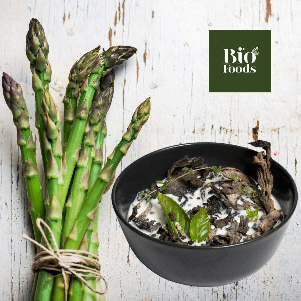 Bio Trompetenpilze & Spargel