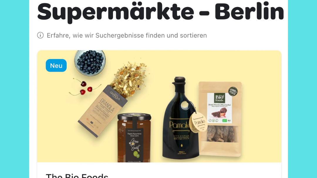 Partnership with Wolt in Berlin