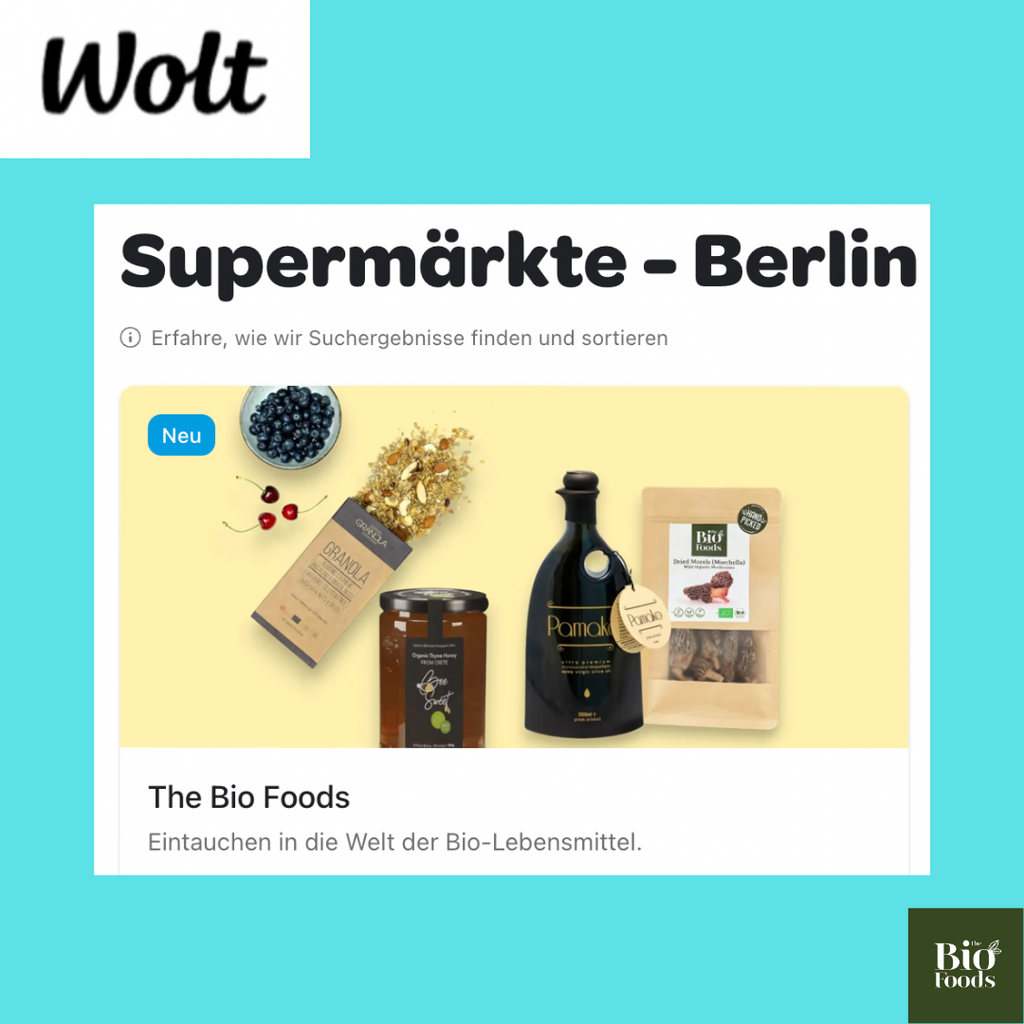Partnerschaft mit Wolt in Berlin