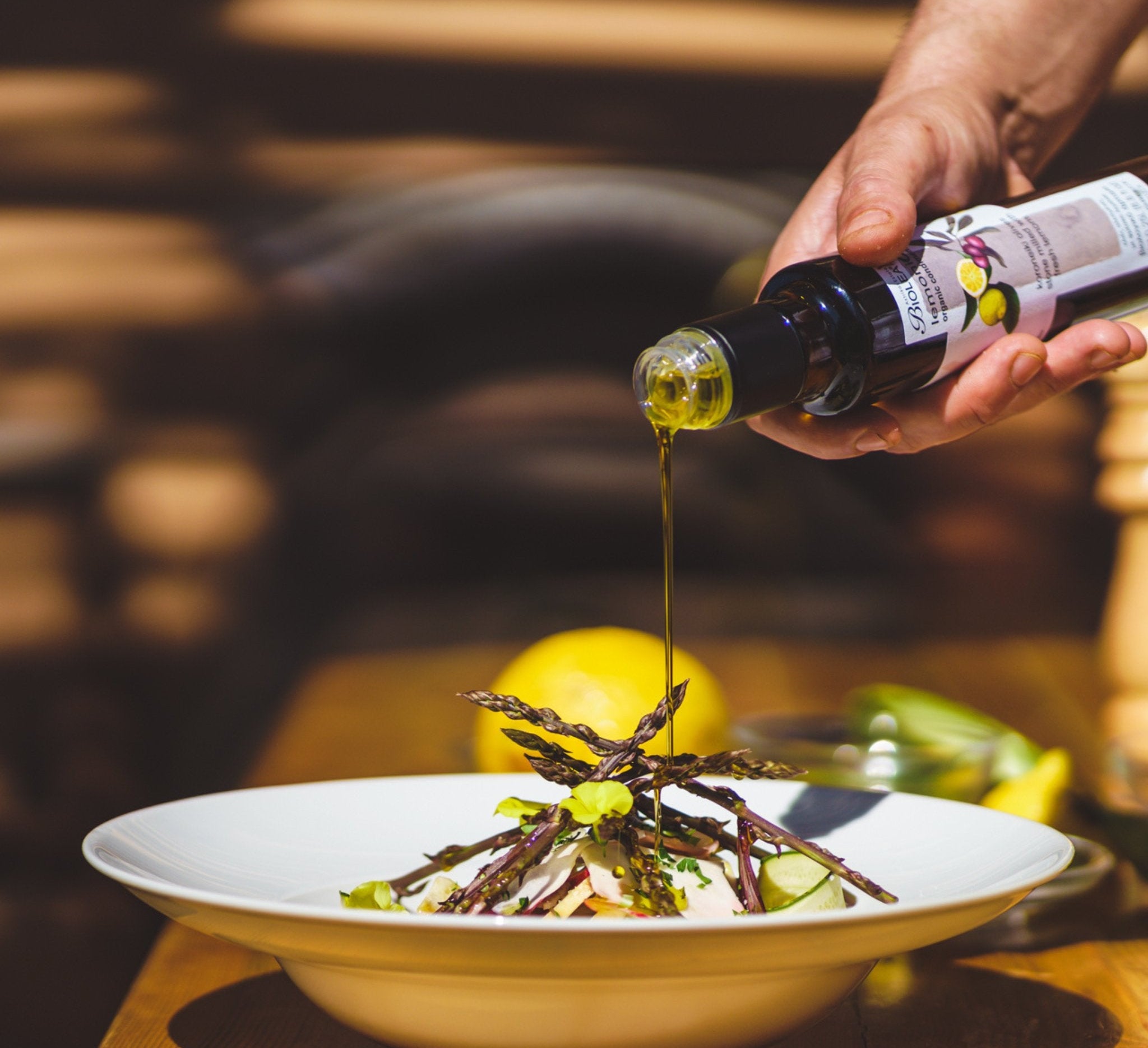 BIOLEA organic olive oil with Lemons  | The Bio Foods Premium Products