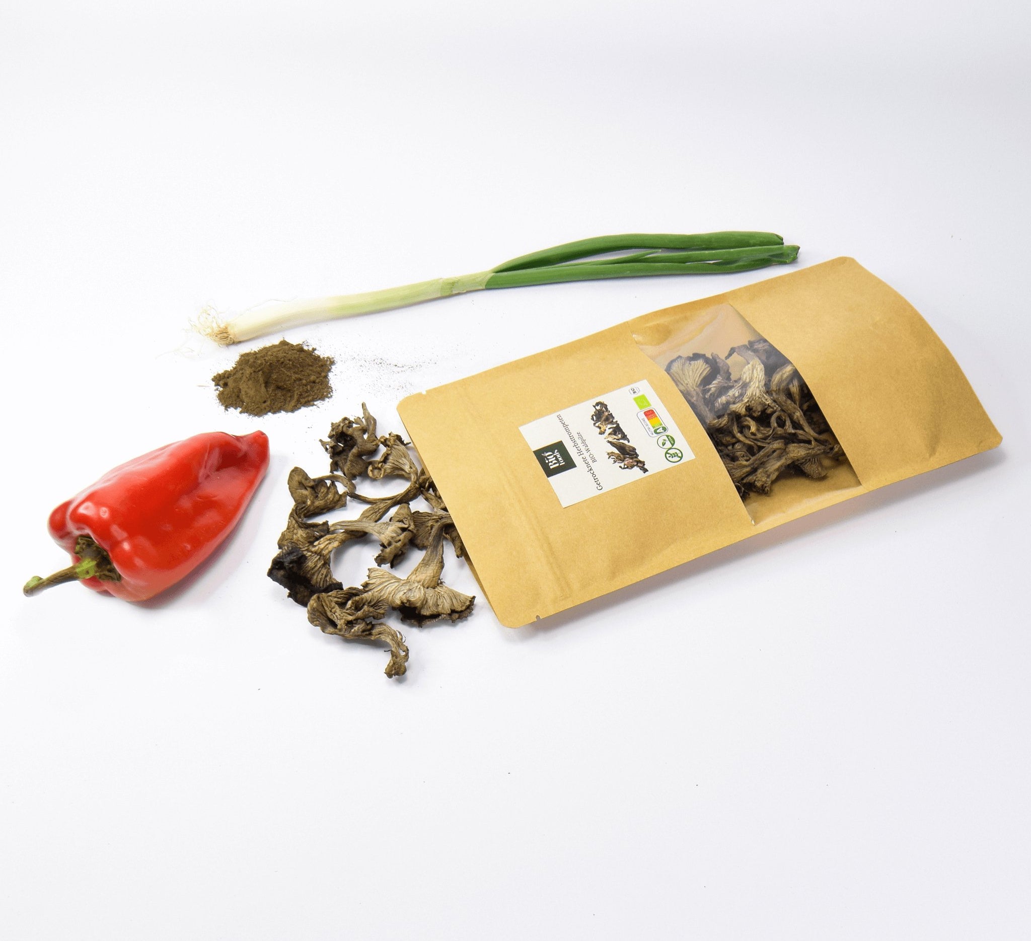 Organic Dried Black Trumpet - The Bio Foods