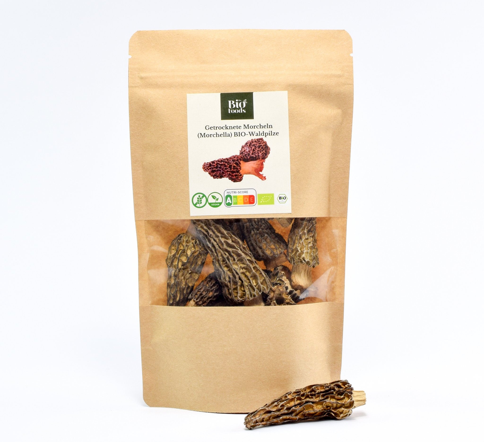 Organic Dried Morels - The Bio Foods