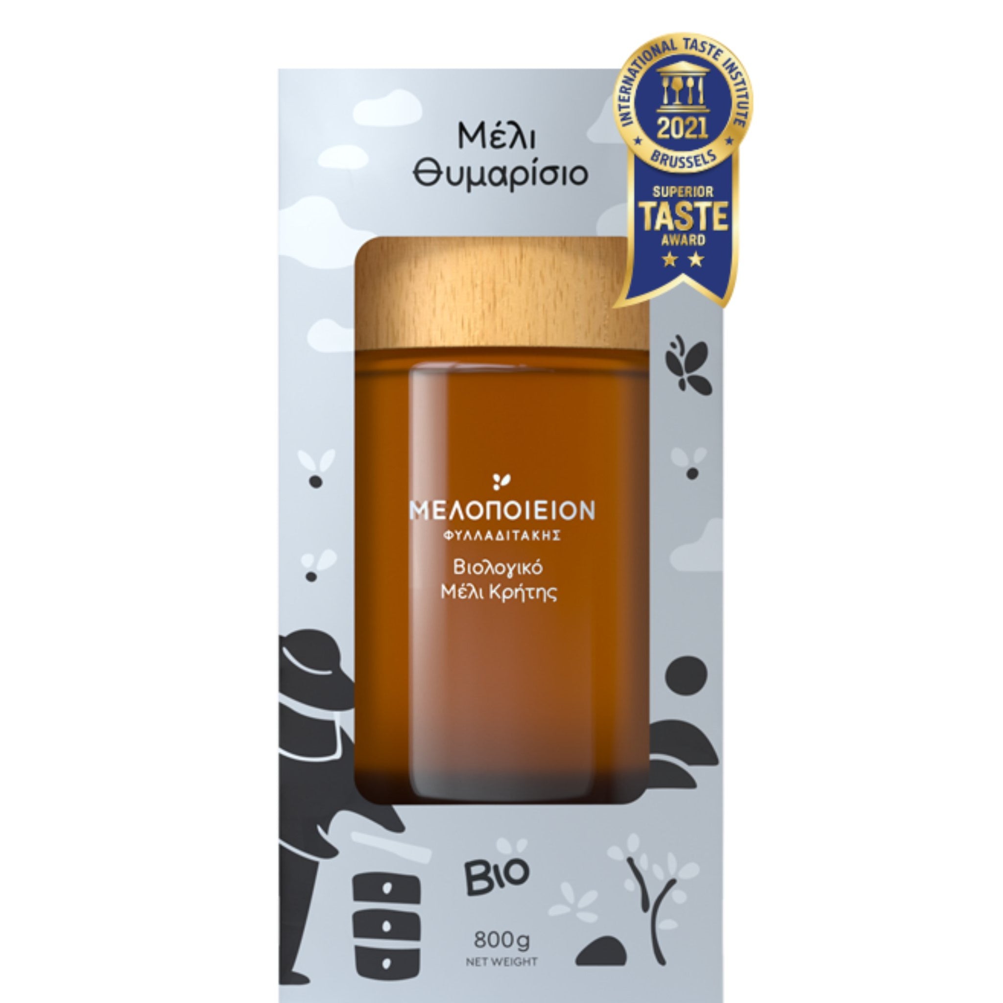 Organic Premium Thyme Honey - The Bio Foods