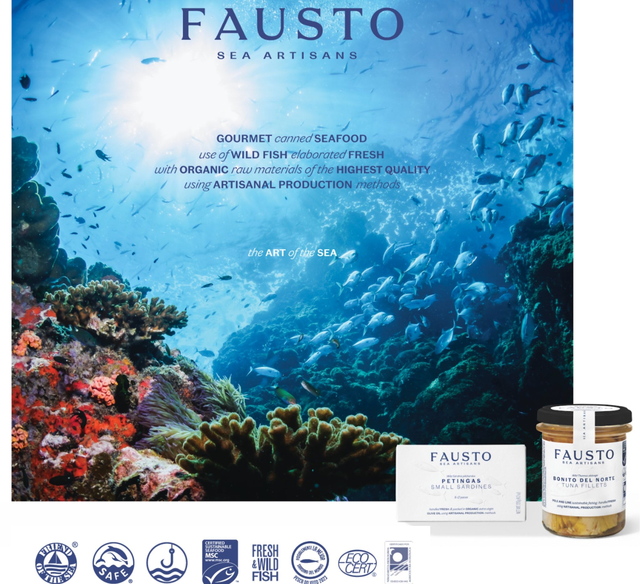 Wild Sardines in Organic EVOO | Sardines from Portugal | The Bio Foods Online