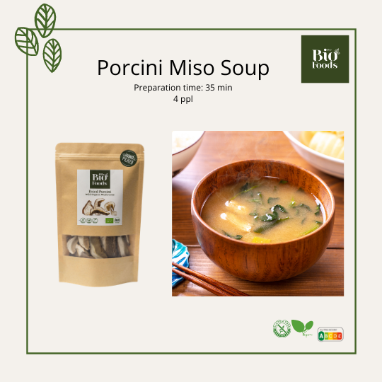 Porcini Miso Soup